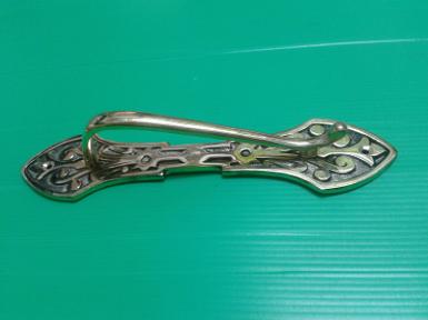 ฺBrass Handle Code INH001 size long 240mm. wide 55 mm.