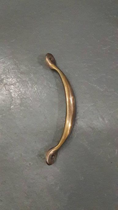 Brass handle Item code C031B size long 157 mm. wide 18 mm.