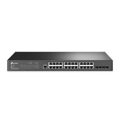 TP- LINK TL-SG3428 JetStream™ 24-Port Gigabit L2+ Managed Switch with 4 Gigabit SFP Slots