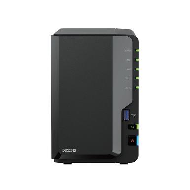 Synology DS225+ 2-bay Plus series model with Intel Celeron J4125 quad-core