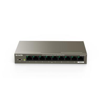 TENDA TEG1109P-8-102W​​​​​​​ 9-Port Gigabit Desktop Switch with 8-Port PoE​​​​​​​