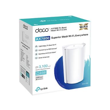 TP-LINK DECO X95 AX7800 WHOLE HOME MESH WiFi 6 SYSTEM (1 PACK)