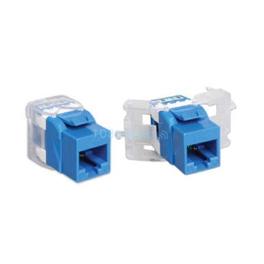 LINK US-1005STF CAT5E RJ45 Blue JACK, Slim Tool Free