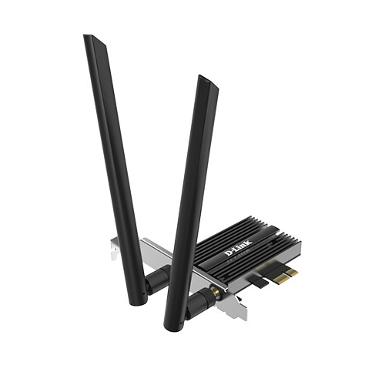 D-LINK DWA-X586E AX5400 WI-FI 6E Bluetooth 5.2 PCIe Adapter