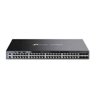 TP-LINK SG6654X Omada 48-Port Gigabit Stackable L3 Managed Switch with 6 10G Slots