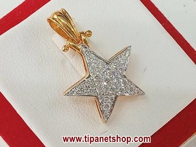 TN25167 จี้ดาวเพชร