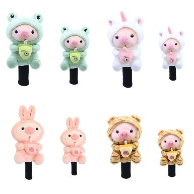 รหัสสินค้า DWGT-001 อุปกรณ์กอล์ฟพรีเมี่ยม!!! ราคาถูกที่สุดในประเทศไทย!!! Golf Cute doll Headcover